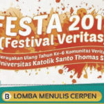 Inilah Pemenang Lomba Menulis Festival Veritas (FESTA) 2018, Kamukah Satu Diantaranya?