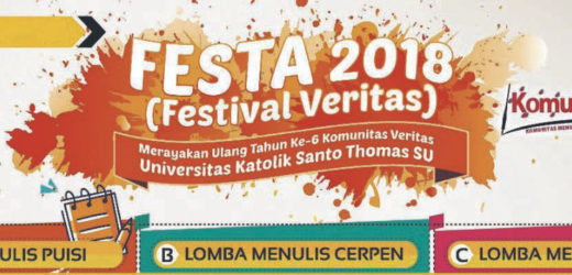 Inilah Pemenang Lomba Menulis Festival Veritas (FESTA) 2018, Kamukah Satu Diantaranya?