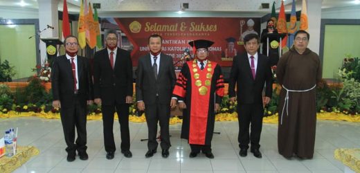 Rektor Unika Santo Thomas Medan Dilantik, Kepala LLDikti Wilayah 1 Sumatera Utara Berharap Perjuangkan Akreditasi A