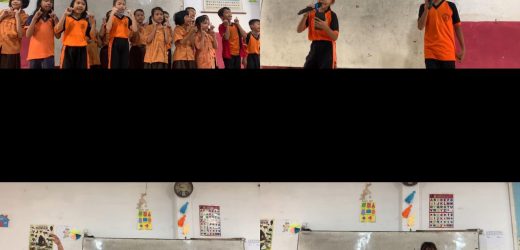 Peringati Bulan Bahasa dan Sumpah Pemuda, Mahasiswi Kampus Mengajar Gelar Festival di SDN 0606049
